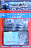 Plusmodel AL7056 US rocket engine 15-KS-1000 1/72