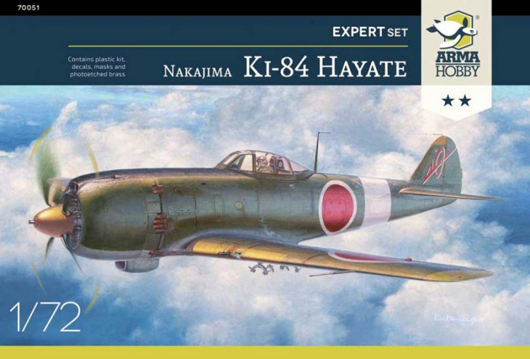 Arma Hobby 70051 Ki-84 Hayate Expert Set 1/72