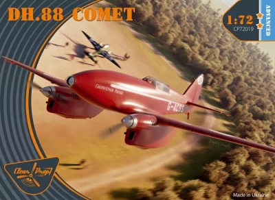 Clear Prop CP72019 DH.88 Comet, Advanced Kit (incl. PE set) 1/72
