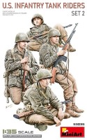 Miniart 53035 U.S. Infantry Tank Riders Set 2 (4 fig.) 1/35