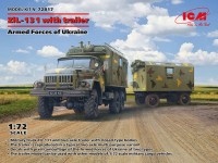 Icm 72817 ZiL-131 with trailer Armed Forces of Ukraine 1/72