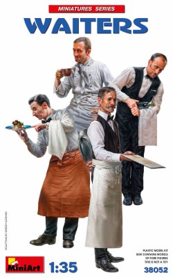 Miniart 38052 Waiters (4 fig.) 1/35