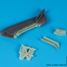Black Dog A48204 Westland Sea King tail (designed to be used with Airfix kits) 1/48