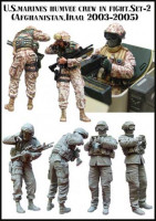 Evolution Miniatures 35063 U.S. marines humvee crew in fight (Afghanistan, Iraq 2003-2005 ) 2