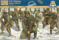Italeri 06133 Солдаты WWII US INFANTRY WINTER UNIFORM 1/72