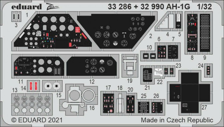 Eduard 33286 AH-1G (ICM) 1/32