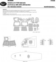 New Ware NWA-M0695 1/48 Mask Westland Lynx AH-7 BASIC (ITALERI)