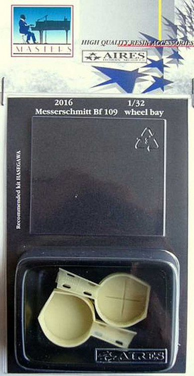 Aires 2016 Bf 109 wheel bay 1/32
