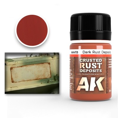 AK Interactive AK-04113 Смесь для эффекта Скопления тёмной ржавчины