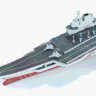 Meng Model PS-006s PLA Navy Shandong (Pre-colored Edition) 1/700