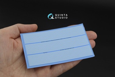 Quinta studio QP00005 Ватерлинии для кораблей и подводных лодок. Ширина 0.7 mm, общая длина 2,82 m. (для всех моделей) 1/0