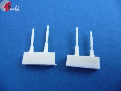 Pavla Models W72-09 Hispano-Suiza cannon barrels 20 mm 1:72