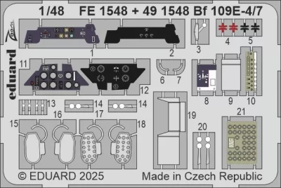 Eduard FE1548 Bf 109E-4/7 (TAM) 1/48