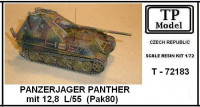 TP Model T-72183 Panzerjager Panther with 12,8 L/55 (Pak80) 1/72