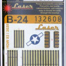 HGW 132608 Seatbelts B-24 Liberator (laser) 1/32