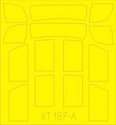 Eduard XT187 1/35 Маска для Typ 770K(W150)