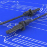 Eduard 648063 1/48 Набор дополнений MG 17 German WWII guns
