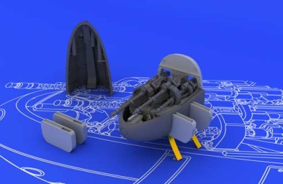 Eduard 672002 1/72 Набор дополнений Bf 110 E nose guns