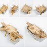 MK1 Design MD-20018 IJN Battleship Mikasa 1905 VALUE PACK Wooden Deck & DX Pack 1/200