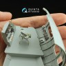 Quinta studio QD32236 Boeing B-17E/F Отсеки штурмана, бомбардира и стрелков (HK models) 1/32