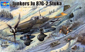 Trumpeter 03218 Ju 87G-2 Kanonenvogel 1/32