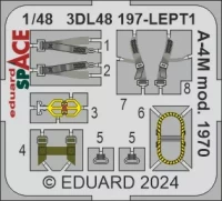 Eduard 3DL48197 A-4M mod. 1970 SPACE (MAGIC F.) 1/48