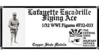 Copper State Models F32-033 WWI Lafayette escadrille flying ace 1/32