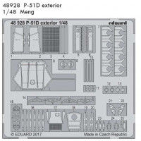 Eduard 48928 P-51D exterior 1/48 1/48