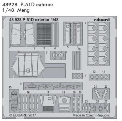 Eduard 48928 P-51D exterior 1/48 1/48