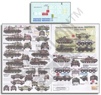 Echelon FD D356215 Ukrainian AFVs (Ukraine-Russia Crisis) Pt 6: BRDM-2, BRDM-2RKhb, 2S3, BTR-70, BTR-80 & T-64B 1/35