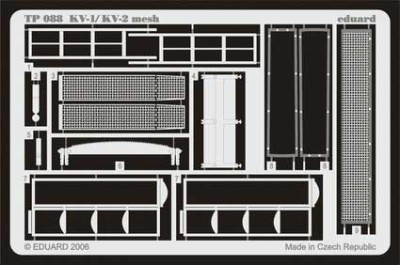 Eduard TP088 KV-1/KV-2 mesh early TRU