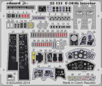 Eduard 33131 F-104G interior S.A. 1/32