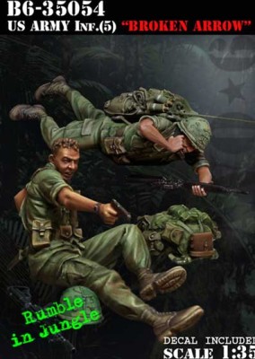 Bravo6 35054 US Army Infantry (5) Broken Arrow 1/35