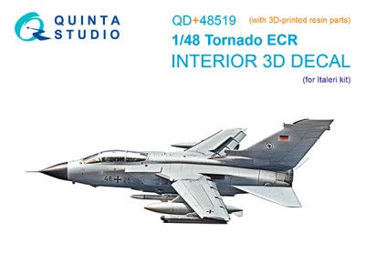 Quinta studio QD+48519 Tornado ECR (Italeri) 1/48