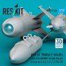 Reskit 72562 AGM-62 Walleye I w/ AN-AWG-16 pod (3 pcs.) 1/72