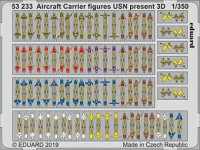 Eduard 53233 SET 1/350 Aircraft Carrier figures USN present 3Da