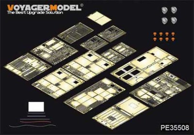Voyager Model PE35508 Modern U.S. M1070 Truck Tractor Amour Cabin basic (For HOBBYBOSS 85502) распродажа 1/35