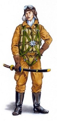 Plus model AL4057 Pilot A6M Zero 1:48