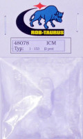 Rob Taurus 48078 Vacu Canopy I-153 - 2 pcs. (ICM) 1/48