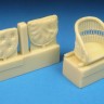 Barracuda Studios BCR32332 Sopwith Camel Wicker Seat WITH Cushion (designed to be used with Wingnut Wings kits) 1/32