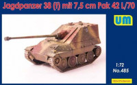 UM 485 Jagdpanzer38(t) mit 7.5 cm Pak42L/70 1/72