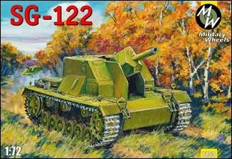 Military Wheels MW7253 SG-122 Советская САУ на базе Pz.III