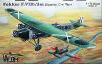 Valom 72054 Fokker F.VIIb/3m (Spanish Civil war) 1/72