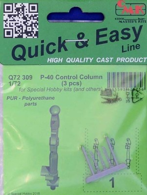 CMK Q72309 P-40 Control Column (SP.HOBBY) 1/72