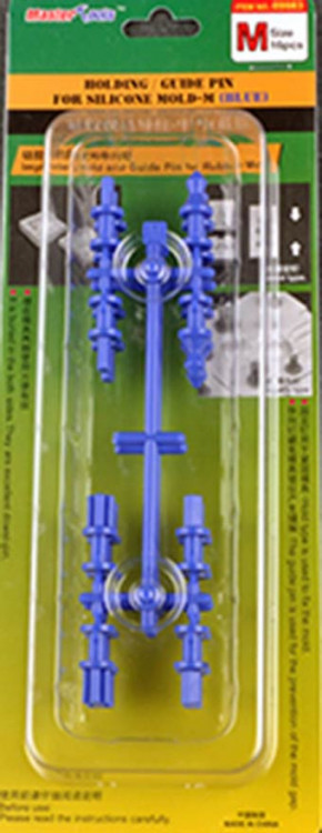 Master Tools 09983 Удерживающий / направляющий штифт для силиконовой формы-M (синий)