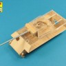 Aber 35 L-246 7,5cm barrel with muzzle brake for Panther Pz.Kpfw.V Ausf.G (designed to be used with Rye Field Model kits) 1/35
