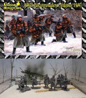 Caesar Miniatures HB02 German Panzergrenadiers (Western Front 1944) ---Battle Field Series. (WWII) 1/72