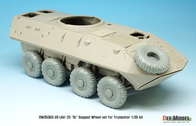 DEF Model DW35093 Колеса LAV-25 &quot;Пиранья&quot; 1:35