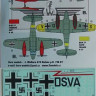 Kora Model CSD7263 Siebel FH-104 Ski - Conversion set & decal 1/72