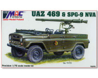 MAC 72075 - UAZ 469 w/SPG-9 NVA (1/72)